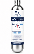 EQUIT AIR PRO - Cartouche CO₂ 65cc - 50g